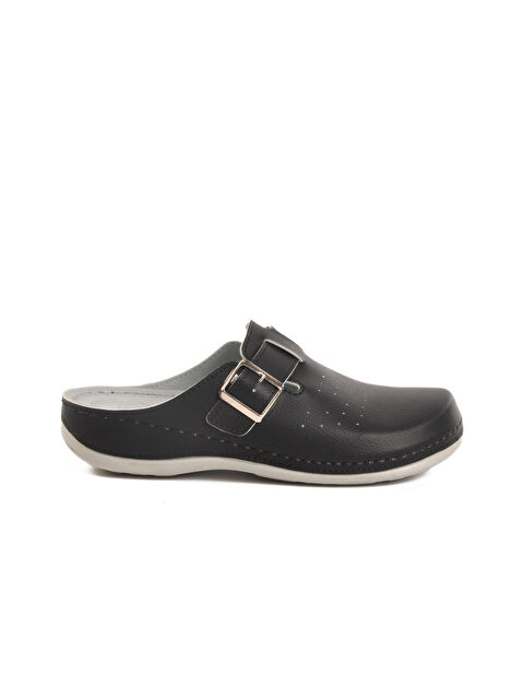 Ayakmod Siyah Anatomik Erkek Sabo Terlik 52.002 M - S000370052-19351