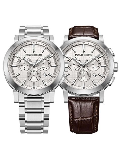 Jacques Philippe JPQGC171326XS Erkek Kol Saati ve Yedek Kordon - S000474063-19413