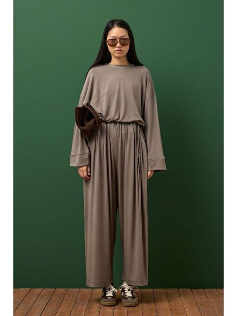 Ceylan Otantik Vizon Relax Takım - S000451629-26429