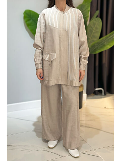 Nuss Takım 1054 Bej - S000363950-19928