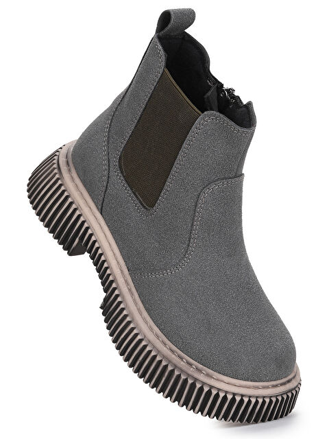 Kiko Kids Penka Fermuarlı Erkek Çocuk Günlük Bot Ayakkabı - S000473248-20600