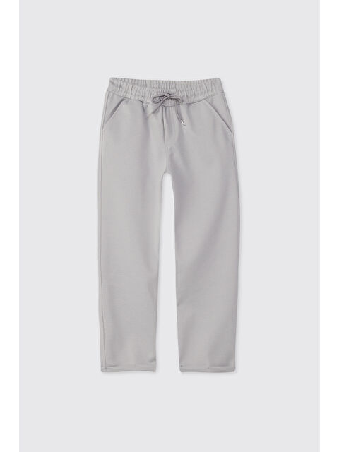 Panço Erkek Çocuk Gri Örme Pantolon - S000526085-20600