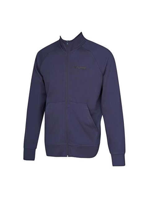 Hummel Evon Erkek Lacivert Dik Yaka Fermuarlı Sweatshirt - S000165306-21164