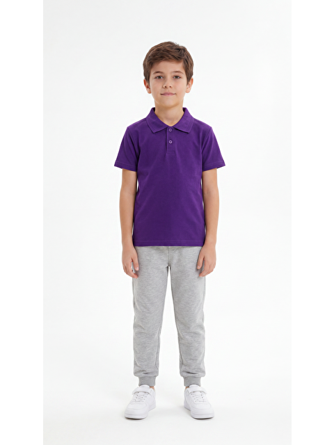 Mışıl Kids Erkek Çocuk Okul Kısa Kol Polo Yaka Lakost