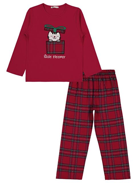 Civil Girls Little Sleeper Nakışlı 6-9 Yaş Pijama Takımı - S000469195-19951