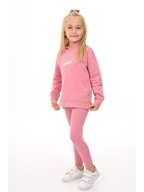 Toontoykids Kız Çocuk Nakışlı Taytlı Takım - S000495289-20028