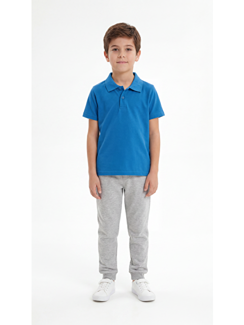 Mışıl Kids Erkek Çocuk Okul Kısa Kol Polo Yaka Lakost