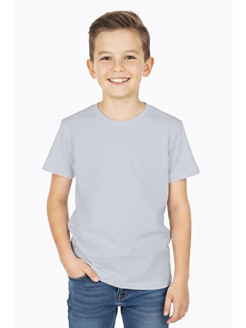 Modanino Erkek Çocuk Geniş Kalıp T-Shirt 12-16 Yaş 12559 - S000531601-20600