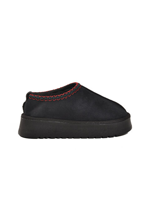 Ayakmod Siyah İçi Kürklü Kadın Casual Ayakkabı U-50 Z - S000492474-19351