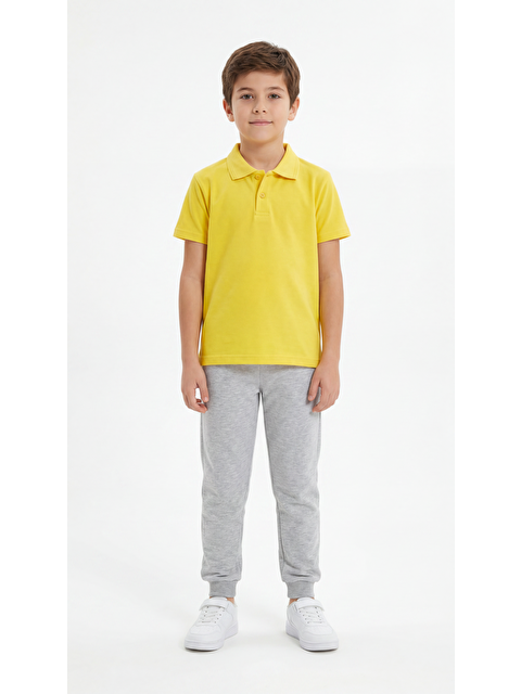 Mışıl Kids Erkek Çocuk Okul Kısa Kol Polo Yaka Lakost