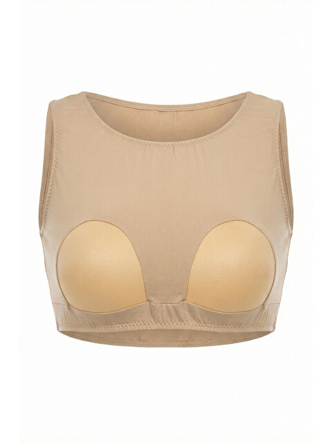 SEBOTEKS Dolgusuz Desteksiz Pedli Tesettür Mayo İç Büstiyeri 599