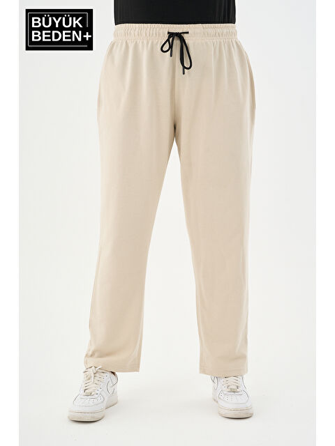 Süperlife Kadın Büyük Beden İnce Eşofman Altı SPR25BEAK52 - S000375400-19928