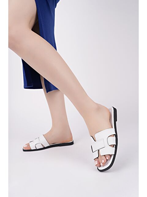 MODAFRATO HEMERA Kadın Terlik Dış Mekan ve Ev Terliği Hafif ve Rahat - S000487113-20063