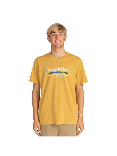 Billabong Trademark Erkek Sarı Tişört - S000489136-20076