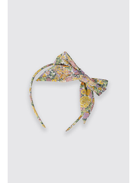 Panço Liberty Kumaş Çiçek Desenli Kız Çocuk Taç - S000523744-23173