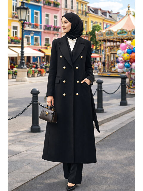 Remsa Missemramiss Blazer Trençkot 5347 Siyah