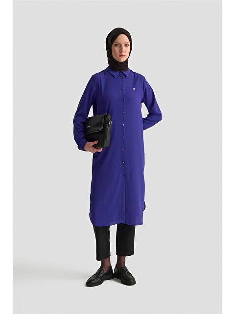 ARMİNE Trend Tunik 25Yt4300 Morcivert - S000490846-20042