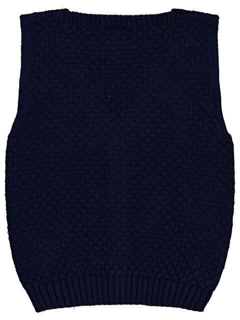 Civil Baby Baklava Desen 6-18 Ay Yelek - Lacivert 12-18 Ay - S000483572-21164