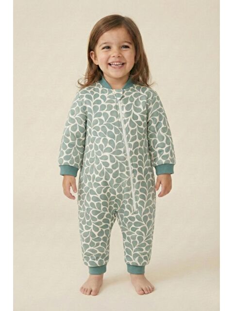 ZEYLAND Unisex Çocuk Elyaf Dolgulu Uyku Tulumu - Yeşil - S000485849-18194