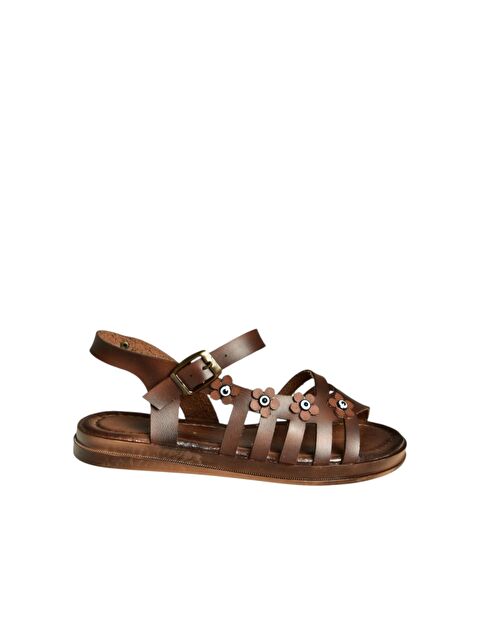 Fox Shoes Kahverengi Kadın Sandalet U390903103 - S000422398-19413