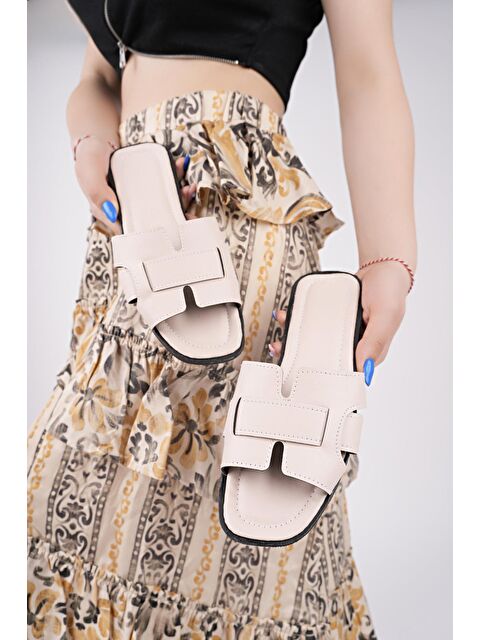 MODAFRATO HEMERA Kadın Terlik Dış Mekan ve Ev Terliği Hafif ve Rahat - S000487113-20024