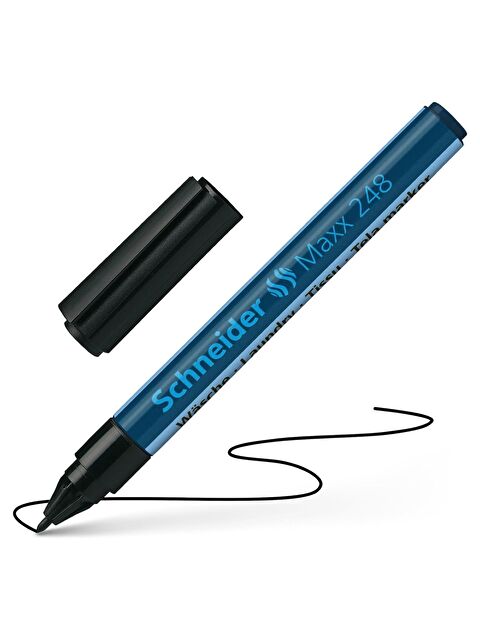 Schneider Maxx 248 Çamaşır Kalemi 1 mm Siyah (72481) - S000222560-19351