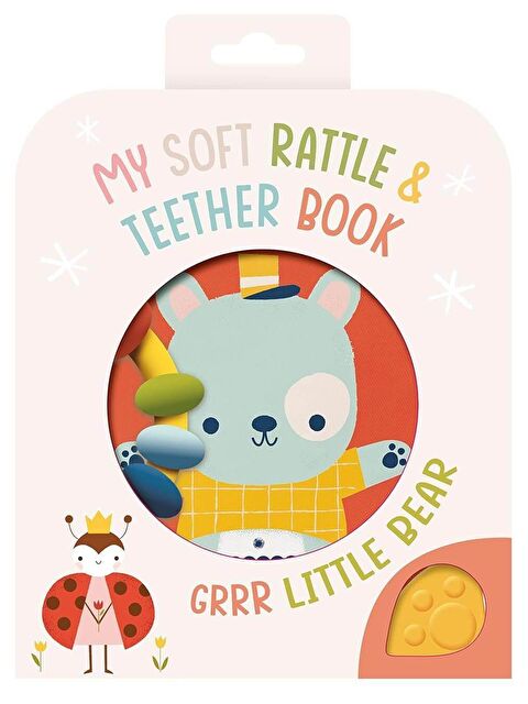 Yoyo Books My Soft Rattle and Teether: Grrr Little Bear - S000456972-23173