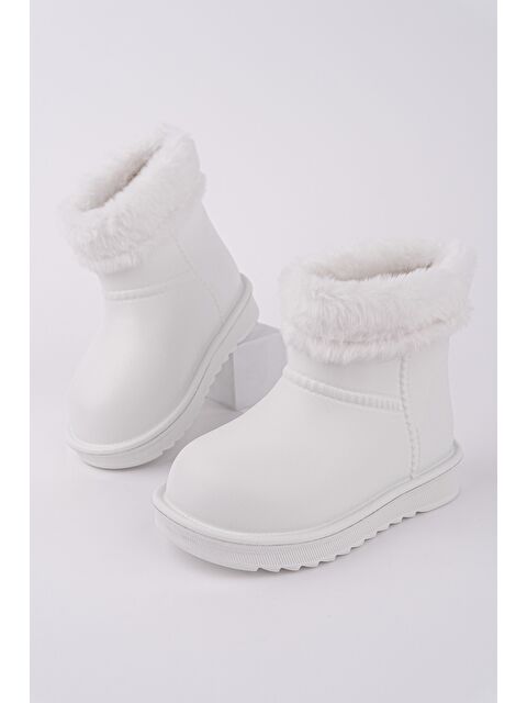 Muggo FRİGUS Çocuk Kürklü Yağmur Ve Kar Botu - S000465875-20063