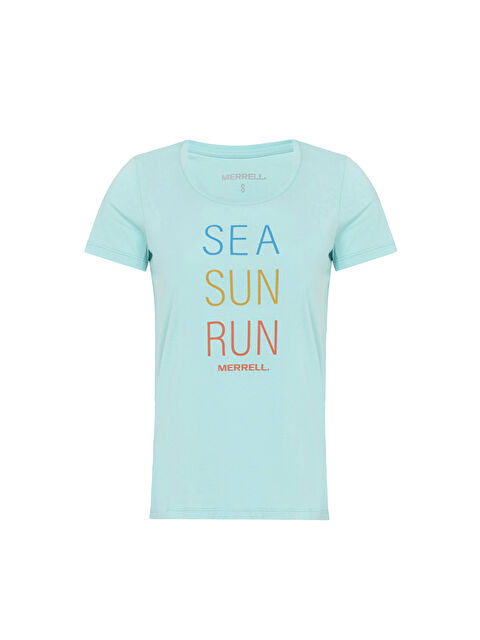 Merrell Motto Kadın Mavi Tişört - S000440202-20055