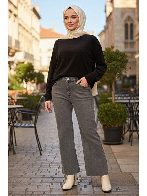 Remsa İspanyol Paça Jean Pantolon 2663 Antrasit - S000485868-29666