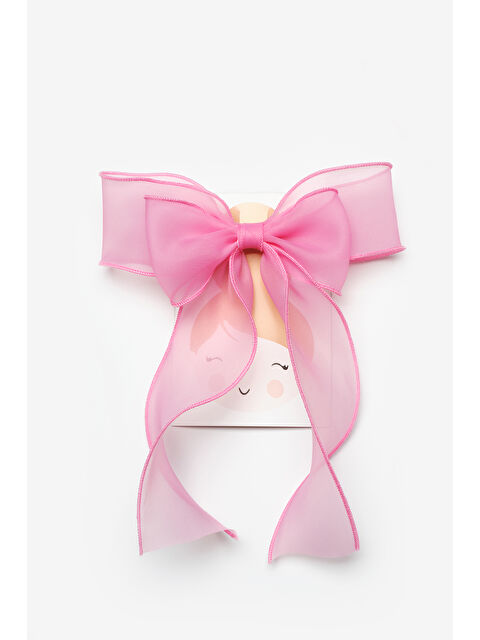 Le Mabelle Pembe Kuyruklu Fiyonk Kız Çocuk Otomatik Toka - S000513245-20024