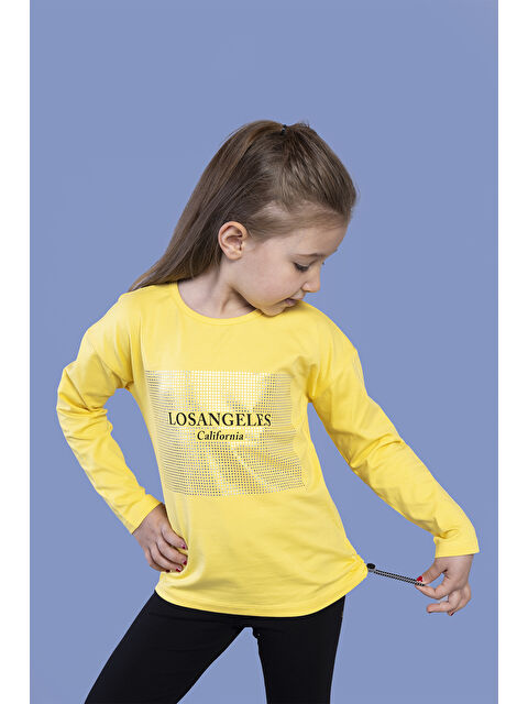 Toontoykids Kız Çocuk Baskılı Tişört - S000500892-20072