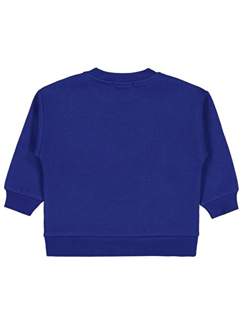 Batman Karartma Baskılı 2-5 Yaş Sweatshirt - Mavi 2-3 Yaş - S000479203-23710