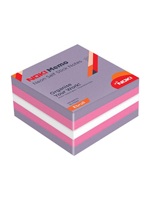 Noki 75x75 Yapışkanlı Neon Küp Not Kağıdı 450 Sayfa - S000346150-20042