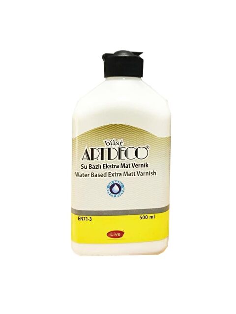 Artdeco Su Bazlı Ekstra Mat Vernik 500 Ml - S000369519-26865