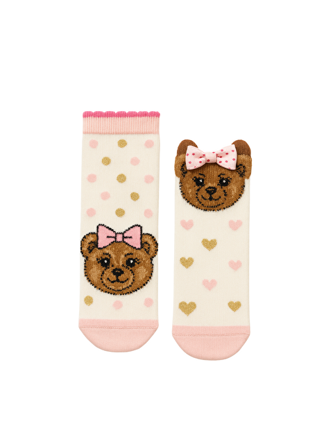 Katia And Bony Kız Bebek Ocean Odyssey Bear 2'Li Soket Çorap Gül Pembe - S000529967-20024