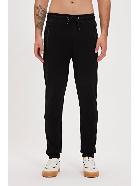 Bad Bear Leo Pans Siyah  Erkek Jogger Eşofman Altı - S000283879-19351