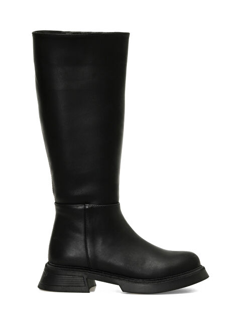 Butigo WENDY 4PR Siyah Kadın Düz Çizme - S000431029-19351