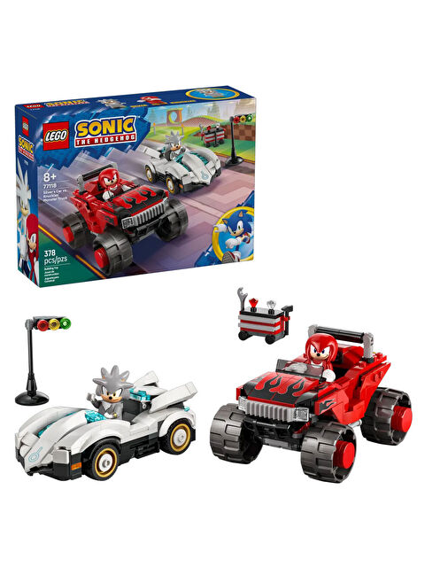 Lego Sonic Silver’ın Arabası vs Knuckles Canavar Kamyonu 77118
