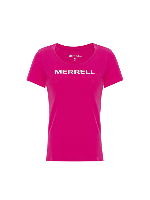 Merrell Logo Kadın Pembe Tişört - S000440203-20024