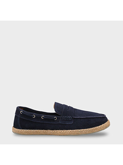 Capone Outfitters Aube Hakiki Deri Süet İçi Hakiki Deri Astarlı Erkek Loafer Ayakkabı