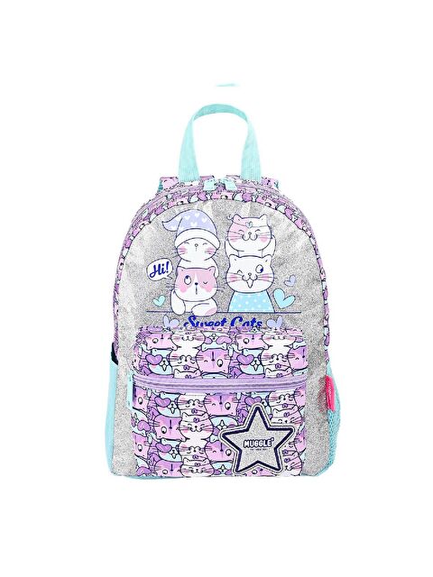 Muggle 2 Bölmeli Sweet Cats Anaokulu Sırt Çantası MU-9064 - S000235372-20024