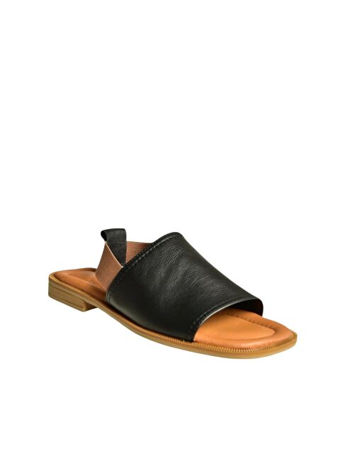 Fox Shoes Siyah Kadın Sandalet U944704203 - S000422396-19351