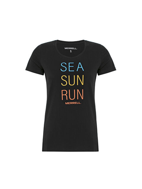 Merrell Motto Kadın Siyah Tişört - S000440202-19351