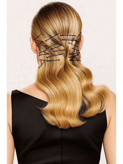 Technow 200 Adet Tel Saç Tokası+200 Adet 0.90 Saç Firketesi Toplam 400 Adet - S000492950-19351