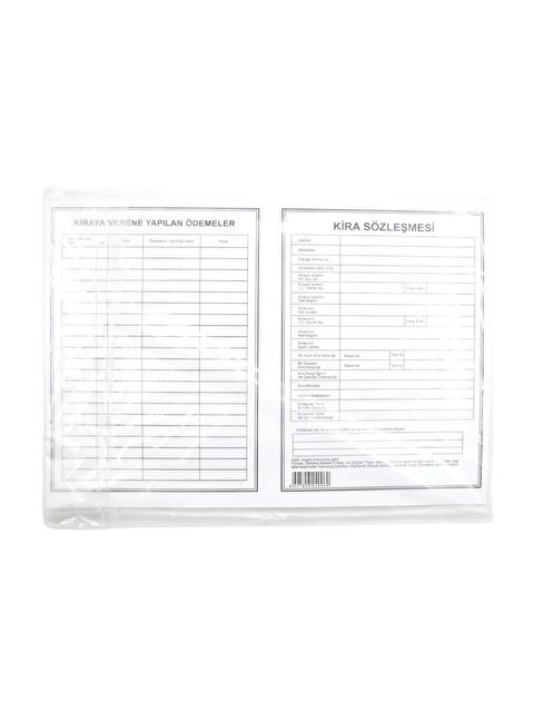 Linea A3 Kira Kontratı 100 lü (006) - S000418073-20063