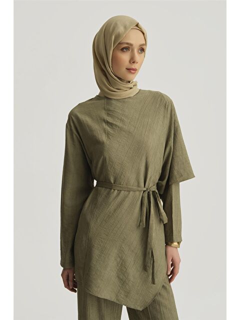 ARMİNE Asimetrik Tunik 25Yd4238-1 Haki - S000368308-18547