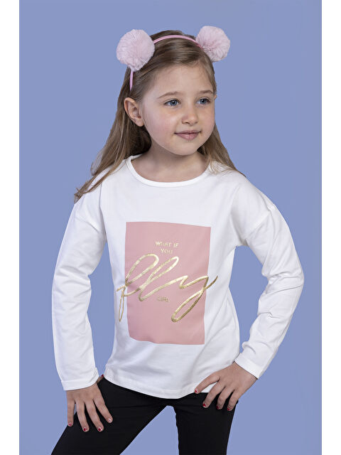 Toontoykids Kız Çocuk  Baskılı Tişört - S000500924-19965