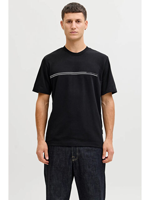 Jack & Jones Core Jcofusion Pamuklu Regular Fit Logolu T Shirt 12289936 - S000527004-19351