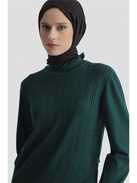 ARMİNE Penye 25Kd2901 Koyu Yeşil - S000518779-18194